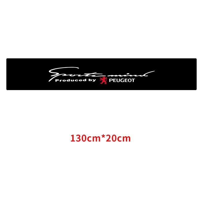 

2026 Hot Car Sticker Car Front Windshield Stickers Front and Rear Decorative Decals Sticker For Peugeot 206 208 306 307 308 508
