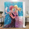 Fairy Tail Coral Warm Blankets for Cold Home and Decoration Winter Blanket Bed Microfiber Bedding Beach Towel Fluffy Plaid Throw