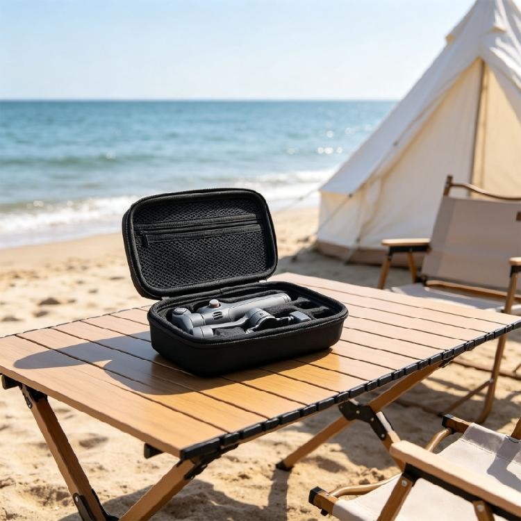Handheld Storage Case for Mobile 8/7P Handheld Stabilizers, with Shaped Interior and Zippered Pocket