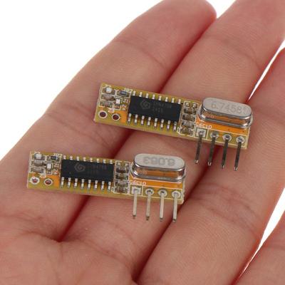 RXB12 Superheterodyne Wireless Receiver Module 315/390/418/433MHz High Sensitivity for Remote Control Security Projects
