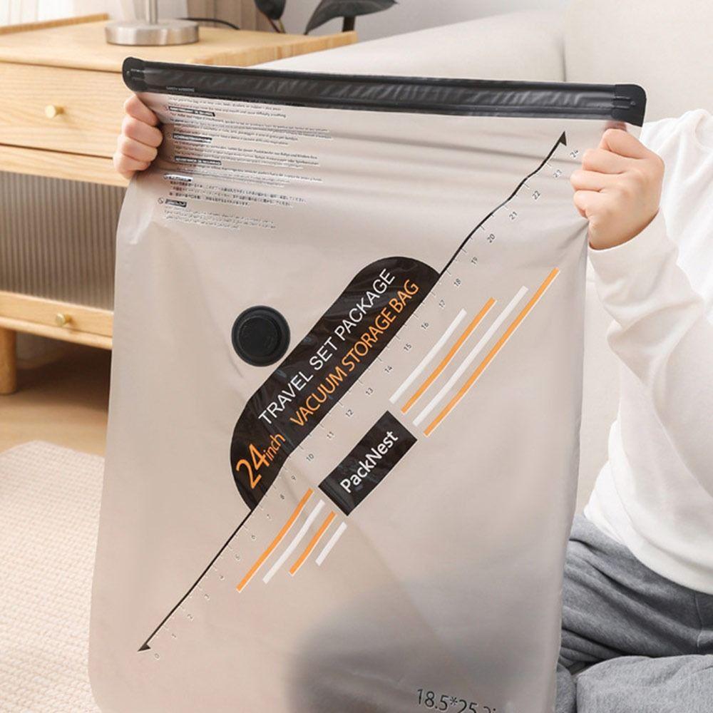 Large Capacity Seal Compression Bag No Pump Clothing Seal Bag  Travel Accessories