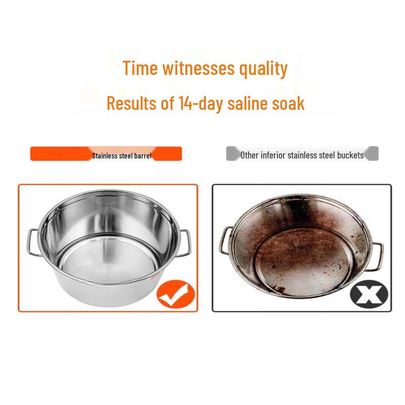 JPHZNB Extra Thick Stainless Steel Multi-purpose Pot with Lid