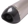 470MM 570MM Universal Motorcycle Exhaust Pipe DB Killer Muffler For Honda PCX125 150 Z900 R6 TMX530 CB500 R1 Tenere700 XTZ700
