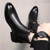 Men's Classic Retro Genuine Leather Chelsea Boots Men Ankle Boot Mens Casual British Style Short Boot High-Top Shoes
