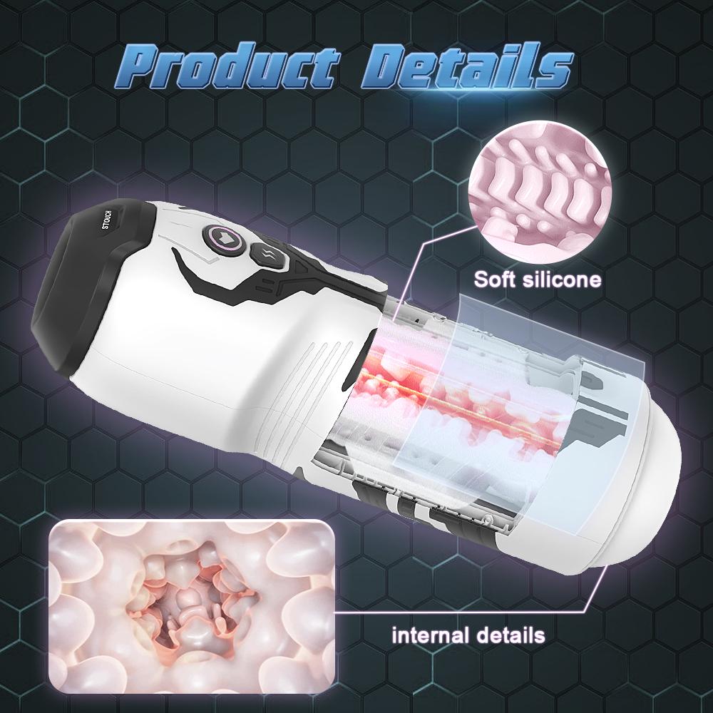 Sucking Masturbation Cup Automatic Sex Toys Masturbation Blowjob Vibrator Men's Masturbator Machine Pussy Adult Products