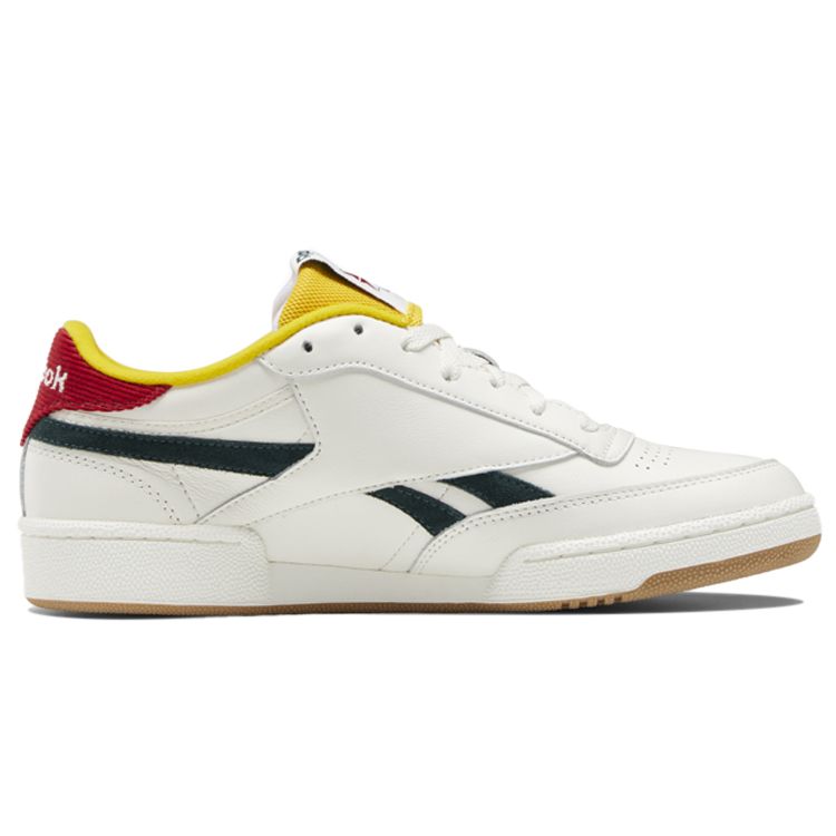 Reebok Club C Revenge Fashion Casual Low-Top Sneakers Unisex Sneakers White Green GY1765