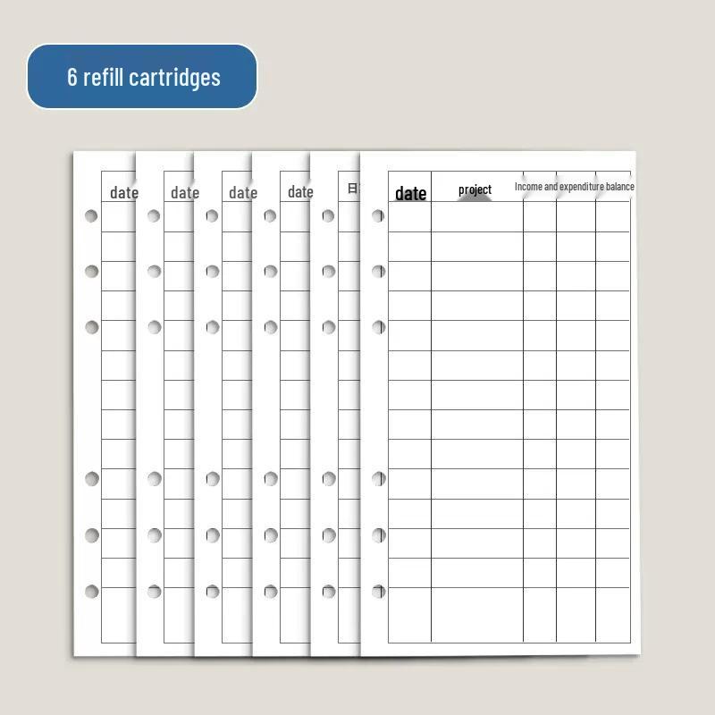 Macaron Style Budget Planner: Korean Cash Diary & Kids' Expense Notebook