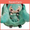 Hatsune Miku Cartoon Plüschrucksack mit Stauraum für den täglichen Gebrauch und 10-Zoll-Laptop