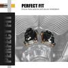 NICECNC Motorcycle Pushrod Covers Tappet Covers for Harley Road King/Special FLHR FLHRXS 2017-2024 CVO Limited FLHTKSE 2017-2021