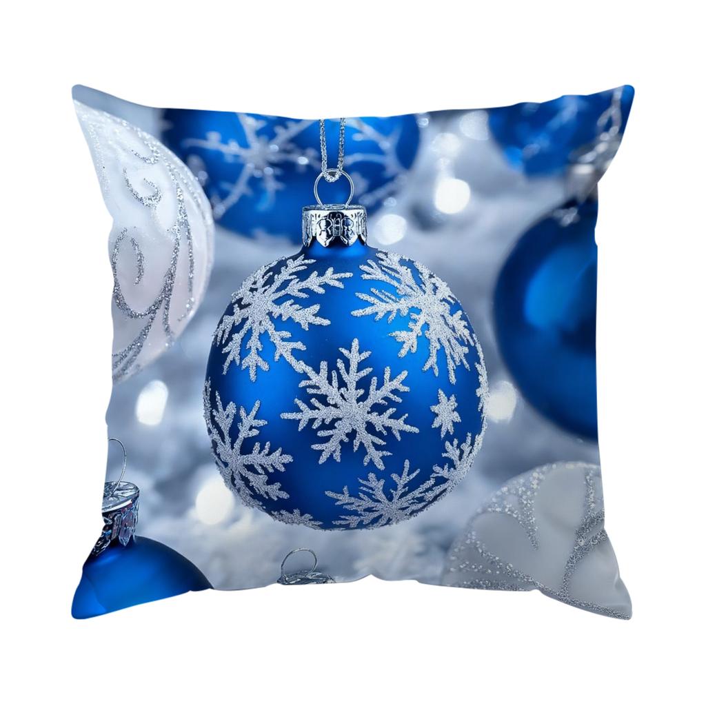 Christmas Decorations Pillowcase Bedroom Sofa Cushion Cover 100% Polyester Living Room Cushion Pillowcase Home Decor