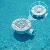 Bottom Drain with Round Cover Plug-and-Play Pool Main Grate Replacement