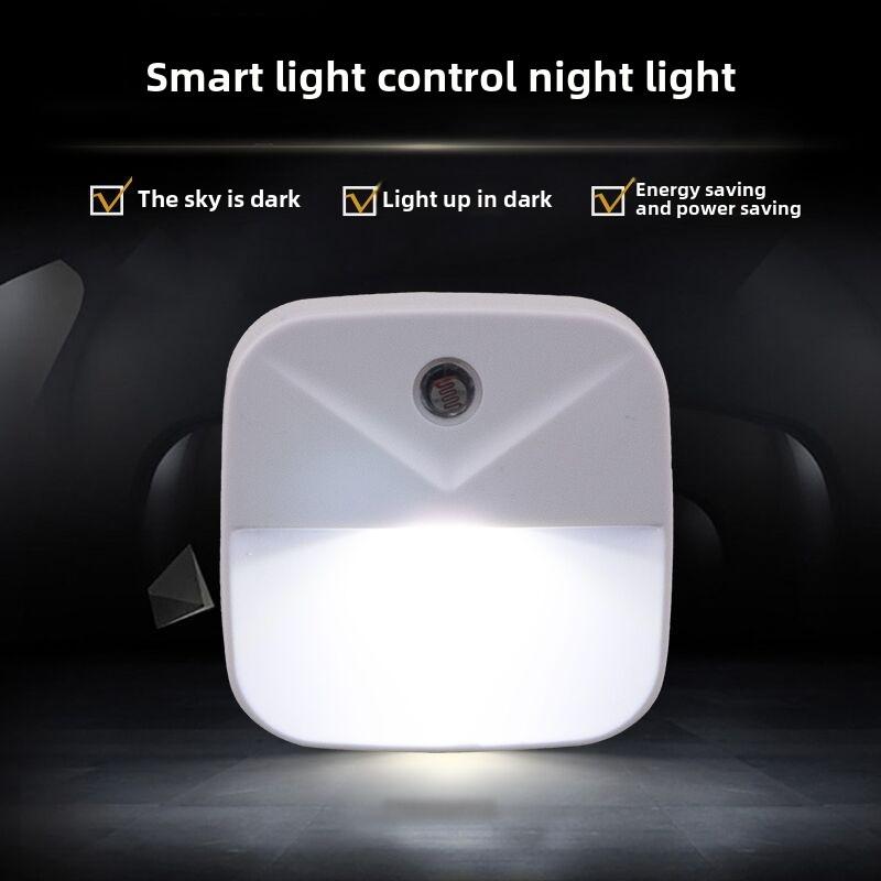 LED Night Light With Motion Sensor Light EU Plug Socket Lamps Children Night Lights Wireless Wall Bedside Bedroom Night Lamp