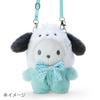 Sanrio Medium Shoulder Pitatto 18 x 15 x 1 100579 Dress-Up Clothes, Friends, Pochacco, cm, Character,