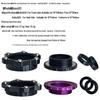 BOOST Center Lock Disc Brake Hub Conversion Kit: Front 100mm 15x110mm Rear 142mm 12x148mm with Washers/Spacers.