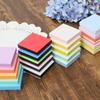 Color Cute Thickened Square Rubber Brick 3-layer Sandwich Environment-friendly Odor-free Carved Rubber Stamp Material 5x5x1cm