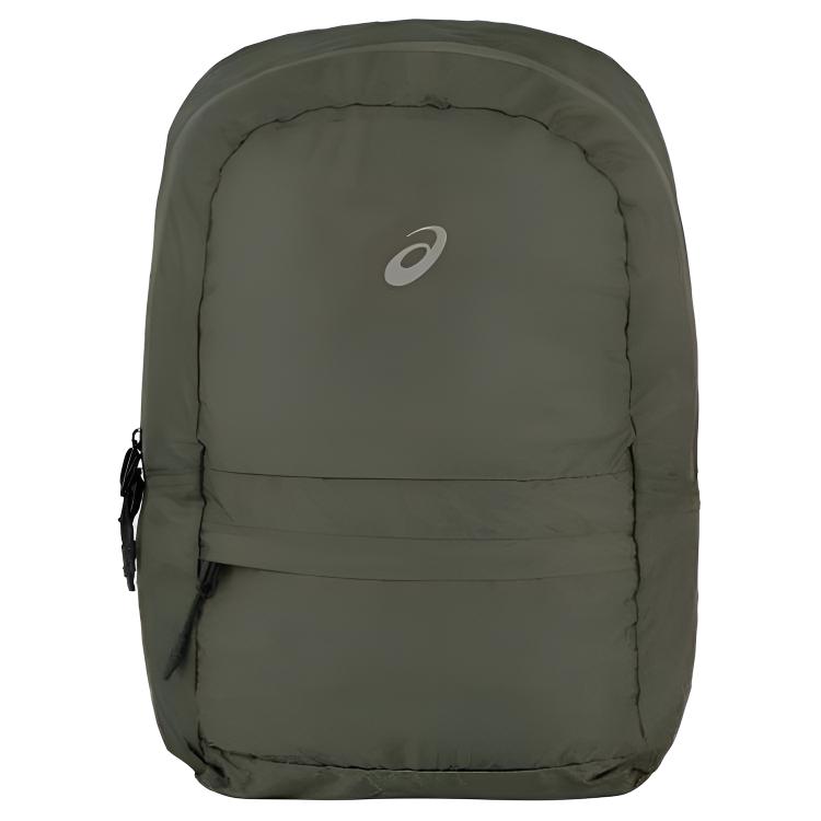 

Asics Рюкзак из полиамида обычный унисекс серо-зеленый Asics 3033C235-400