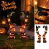 2D Acryl Halloween Hexenbeine Gartenstecker Dekoration