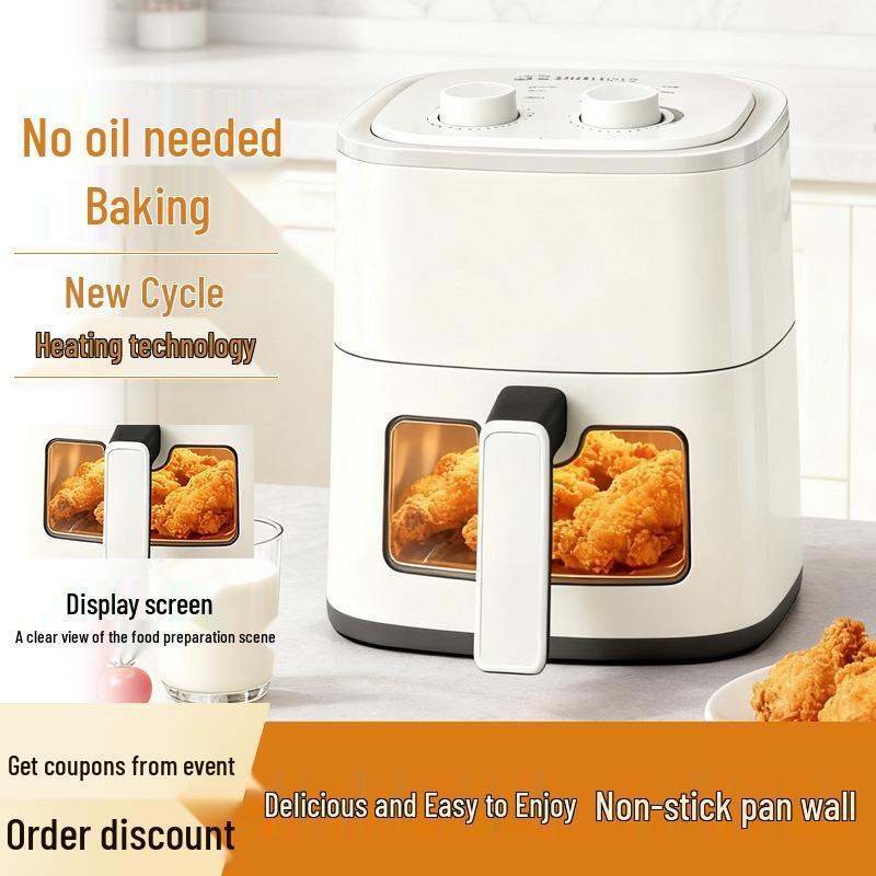 Air Fryer 2026: Smart, Visual, Multi-Functional, Large Capacity, Oil-Free Fryer Oven