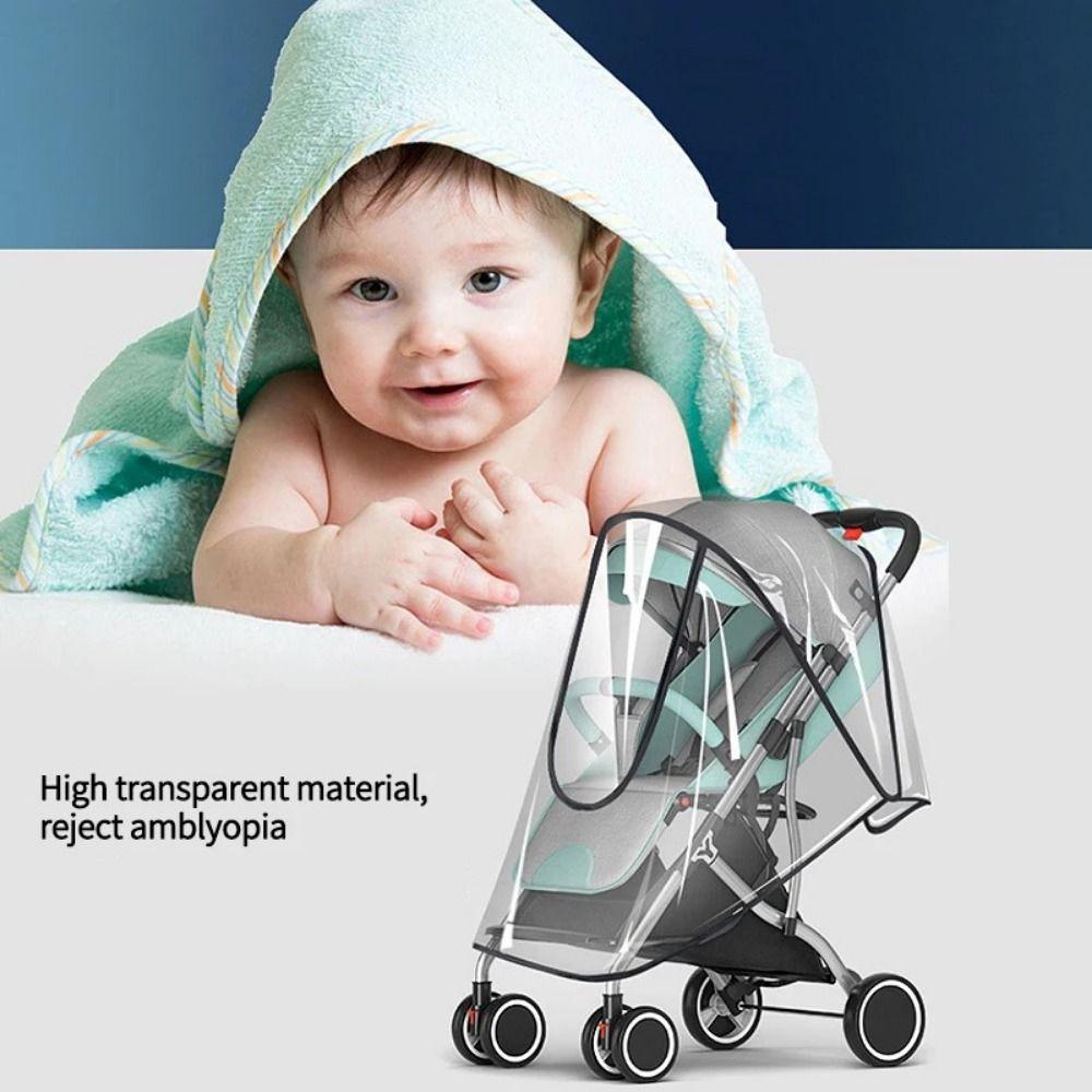 

Универсальный дождевик для коляски EVA, ветрозащитный зонт на тележке, дождевик, аксессуары для детских колясок