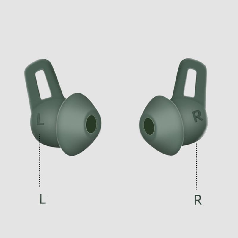 6 szt. Silikonowe końcówki do słuchawek Freelace Pro, Zamienne bezprzewodowe wkładki do uszu z redukcją szumów, Zatyczki do uszu