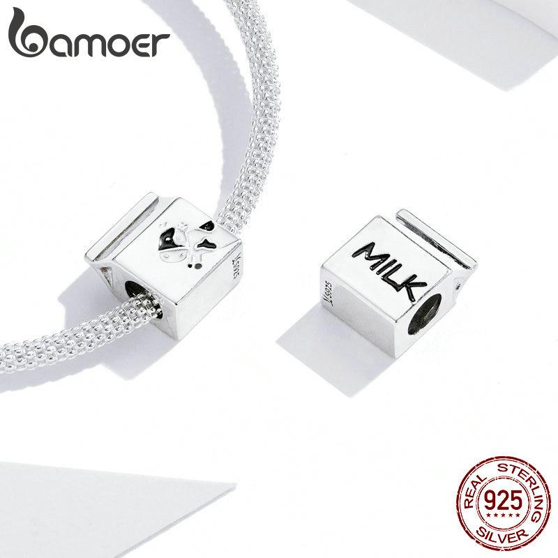 Bamoer 925 Sterling Sølv Ettermiddagste Fritidsserie Emalje Charm for Originalt Armbånd