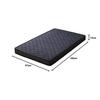 Iris Plaza 10-Layer Pocket Coil Mattress, Thin Type that Makes Your Room Look Larger, 14cm Thick, 420 High-Density Coils, 3D Mesh Fabric to Prevent St