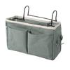 Bedsides Hanging Storage Unit Featuring Hooks and Shelves for Organizing Items