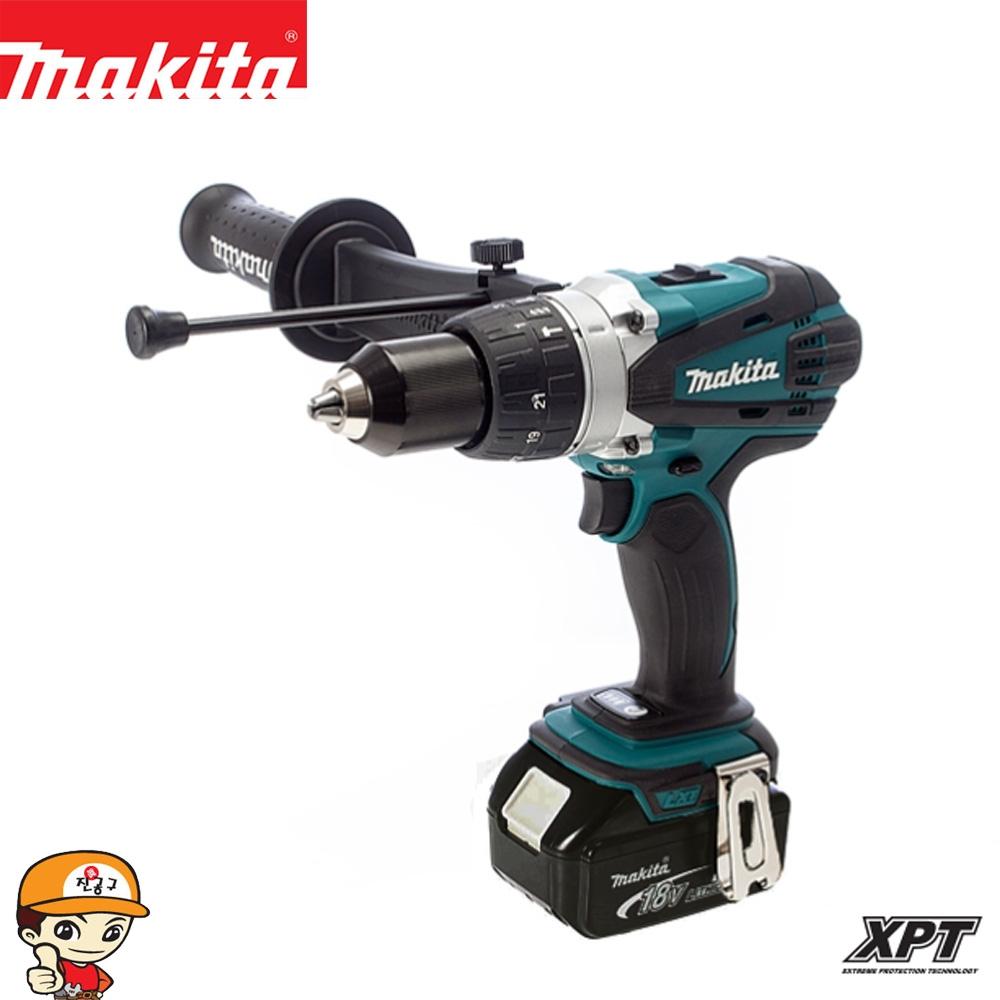 

Аккумуляторная ударная дрель Makida DHP458RTE 18 В 5,0 Ач, набор из 2 штук
