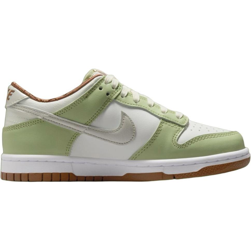 New Nike Dunk Anti Slip Wear Resistant Low Top Kids' Skateboarding Shoes Green HV6001-101