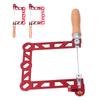 3/4/5 INCH Hand Coping Saw Mini Woodworking Hand Saw U Shape Wooden Handle Coping Saw for Jeweler Metal Processing