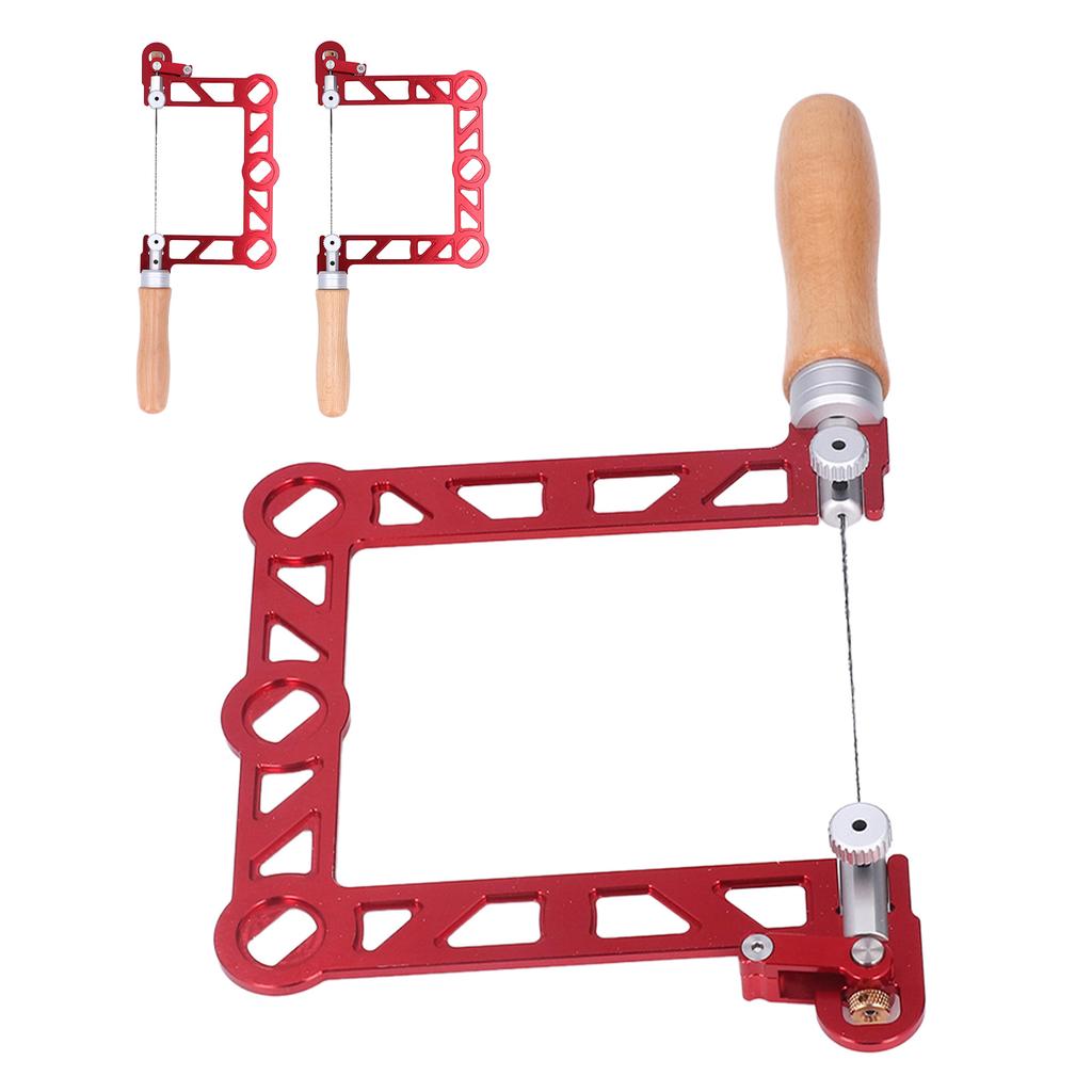 3/4/5 INCH Hand Coping Saw Mini Woodworking Hand Saw U Shape Wooden Handle Coping Saw for Jeweler Metal Processing