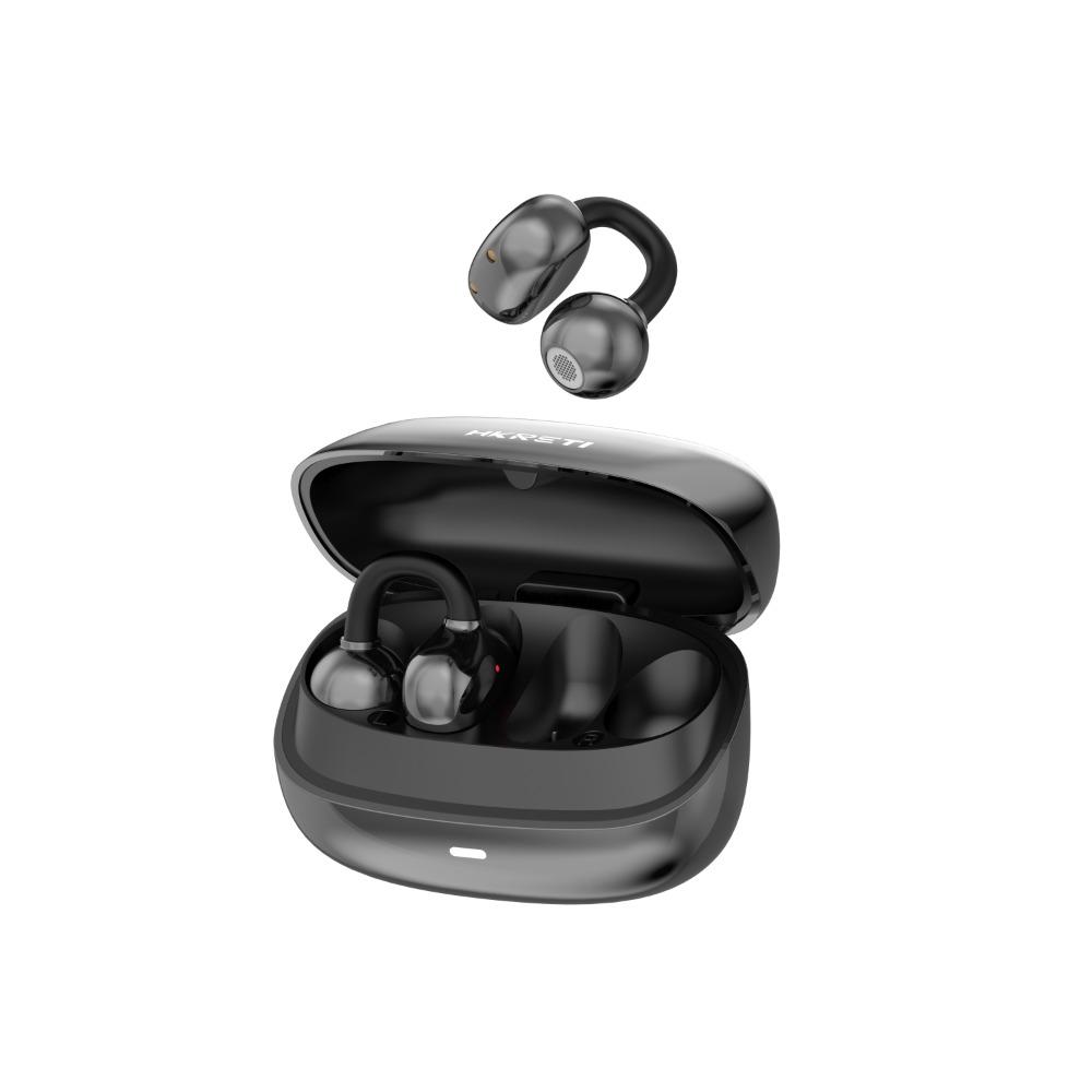 

Бесплатные открытые наушники-клипсы с 3D стереозвуком Bluetooth-наушники OWS Sport Wireless Earbuds With Mic чёрный