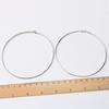 Simple Women Hollow Big Circle Hoop Earrings Party Statement Jewelry Friend Gift