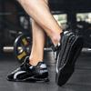 New Arrival N Slip Men Hard Drawn Squat Shoes Professial Balance Weightlifting Boots Comfortable Indoor Fitness Sneakers