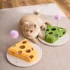 Hollow Teasing Cat Box with Ball Cat Claw Grinding Toys Funny Hole Digging Toy Indoor Use