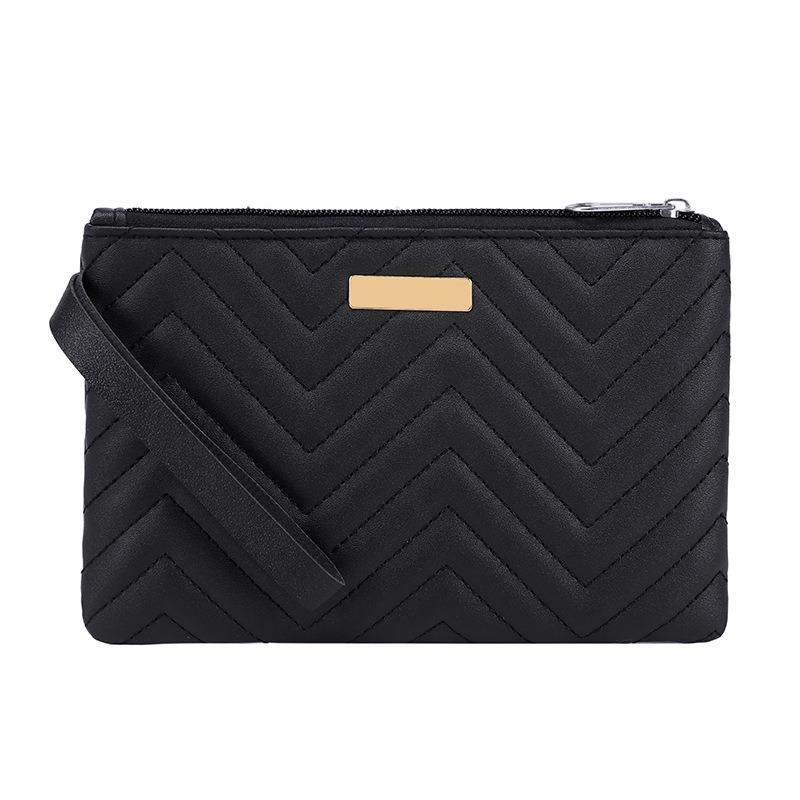 New Fashionable Women's Bag Clutch Bag, Simple Clutch Bag, Trendy Long Label Decorative Envelope Handbag, One Piece.