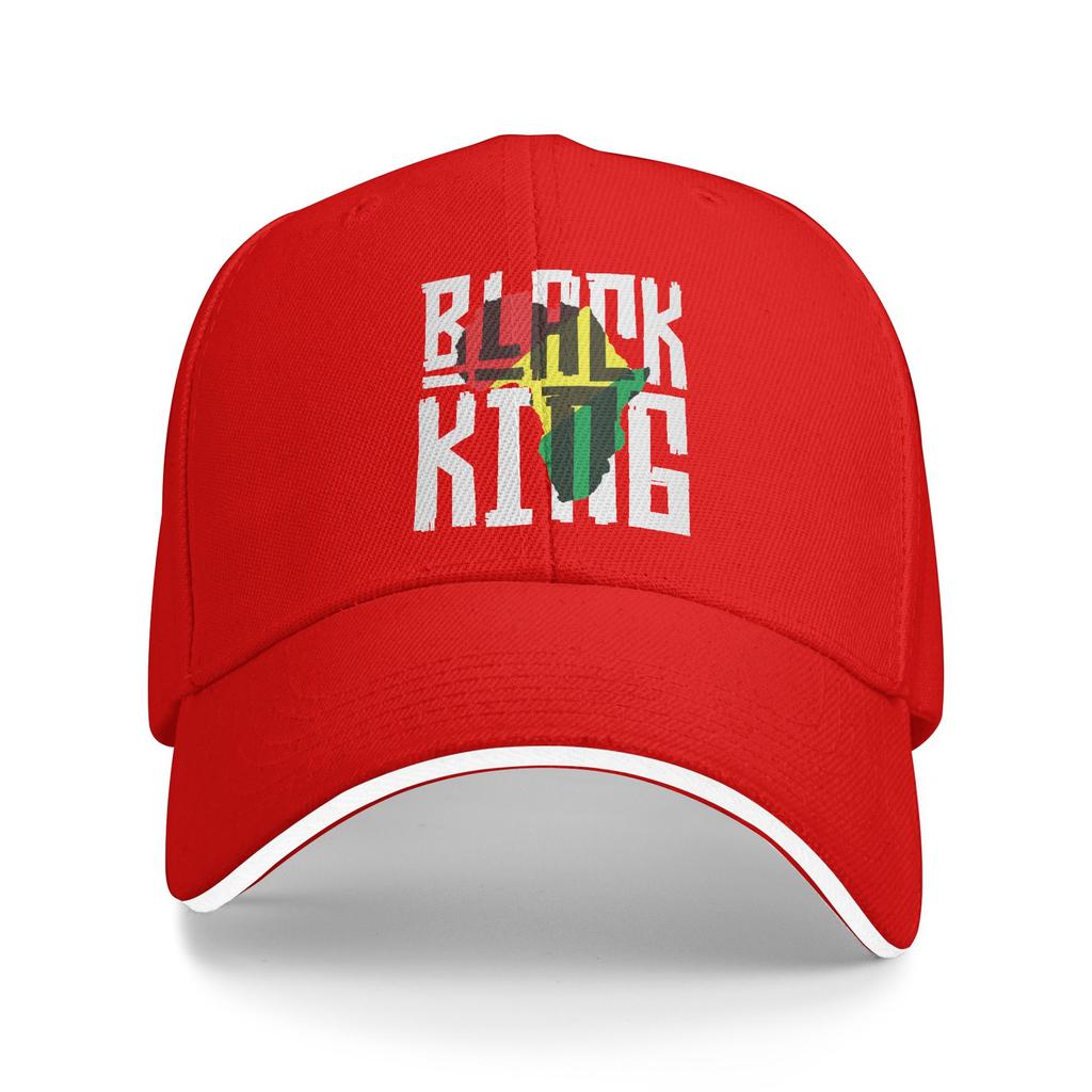 Black King History Month Africa Tribal Baseball Cap Classic UnisexTeens Trucker Hat Hot Sale Design Kpop Rock Baseball Caps