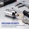 Universal Size Tubular Key Lock Flat Key Cabinet Lock Equipment Lock Core Cabinet Door
