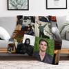 Jacob Elordi pic collage Throw Blanket Quilt Furry Luxury St Luxury Designer Blankets