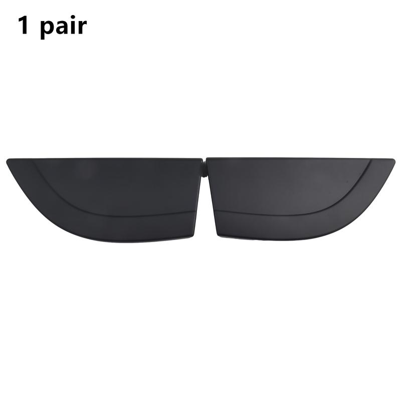 Rear Door Outside Pillar Molding Panel for Hyundai Accent 2006 2010 Direct Replacement for OEM Part 83840 1E000 83830 1E000