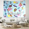 Custom Name Gabby’s Dollhouse Print Tapestry, Backdrop, Easy Setup, Ideal for Bedroom, Office & Living Room, with Aesthetic Wall Hanging Decor.