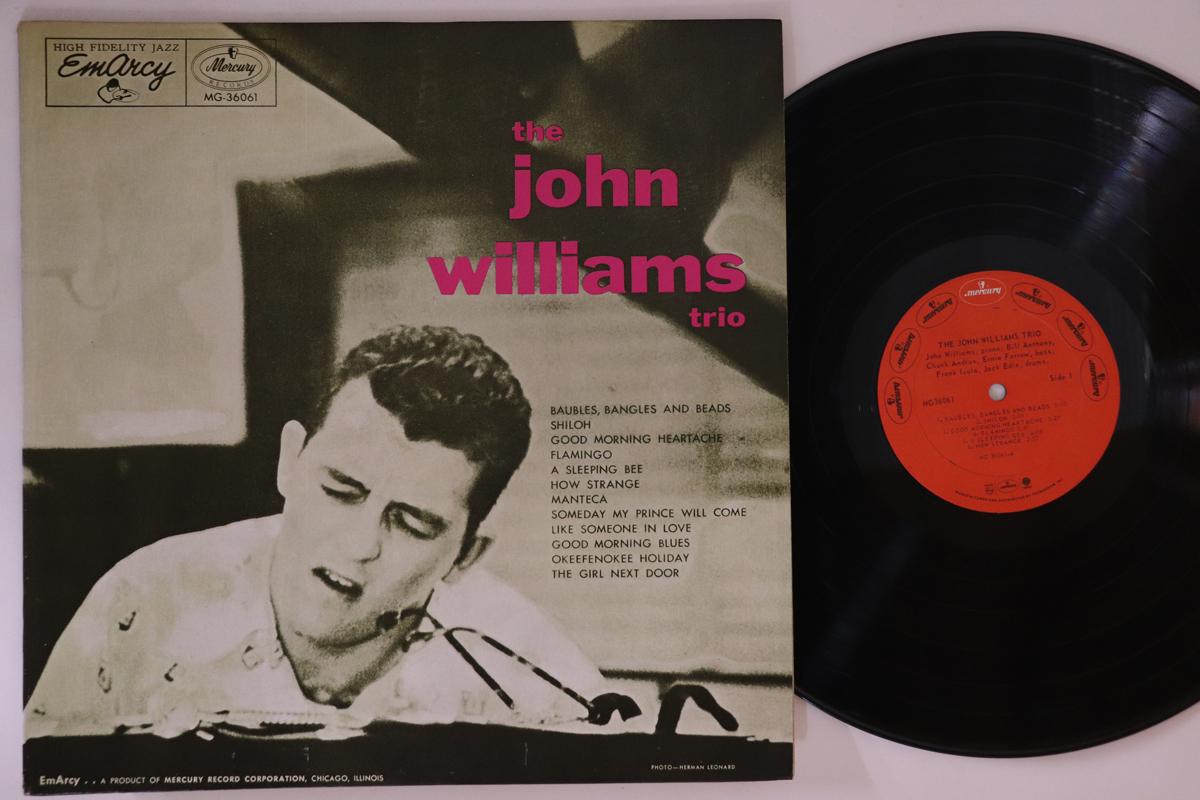

LP Record JOHN WILLIAMS - John Williams Trio MG36061 MERCURY 1956 US Jazz Used