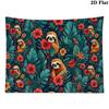 Sloths Wall Tapestry Aesthetic Wall Hanging Printed Fabric Blanket Decorative Tapestries for Bedroom Living Room Home Decor