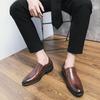 Men's Wedding Party Shoes comfort Slip on loafer Luxury men's  Office outdoor casual black brown Plus size shoes 38-46