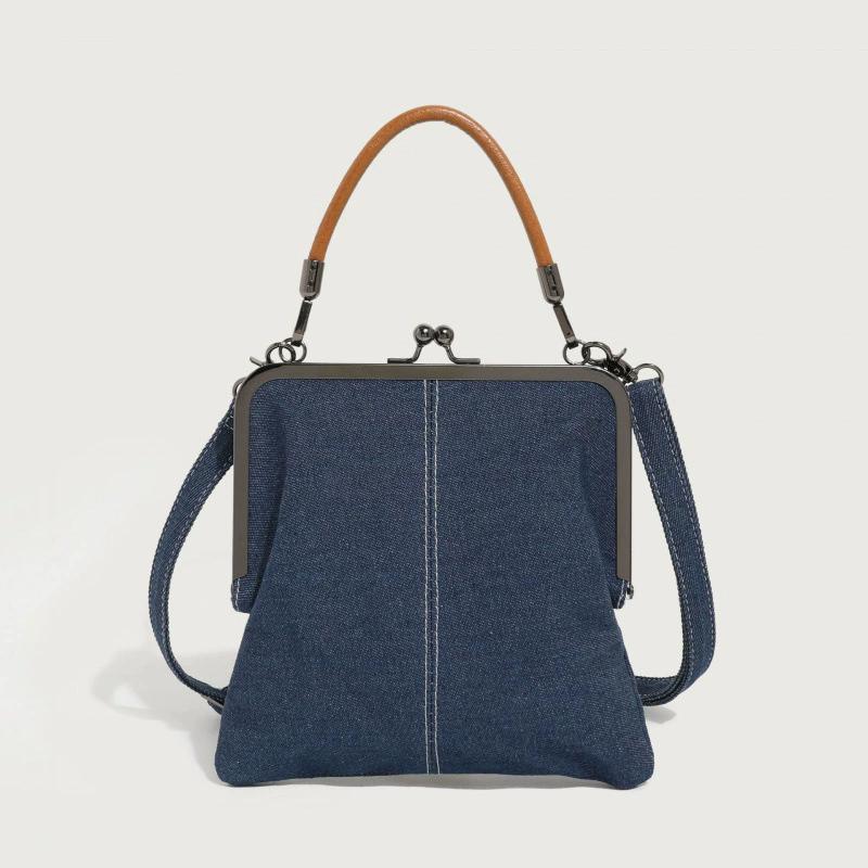 Borsa a tracolla per cellulare in denim dal design unico, da donna, portatile, versatile, squisita, mini borsa a tracolla in jeans
