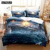 3D World Of Warships Bedding Sets Duvet Cover Set With Pillowcase Twin Full Queen King Bedclothes Bed Linen
