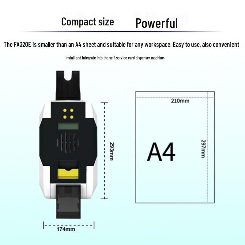 Fagoo FA320E Card Printer CN Plug (adapter Included)