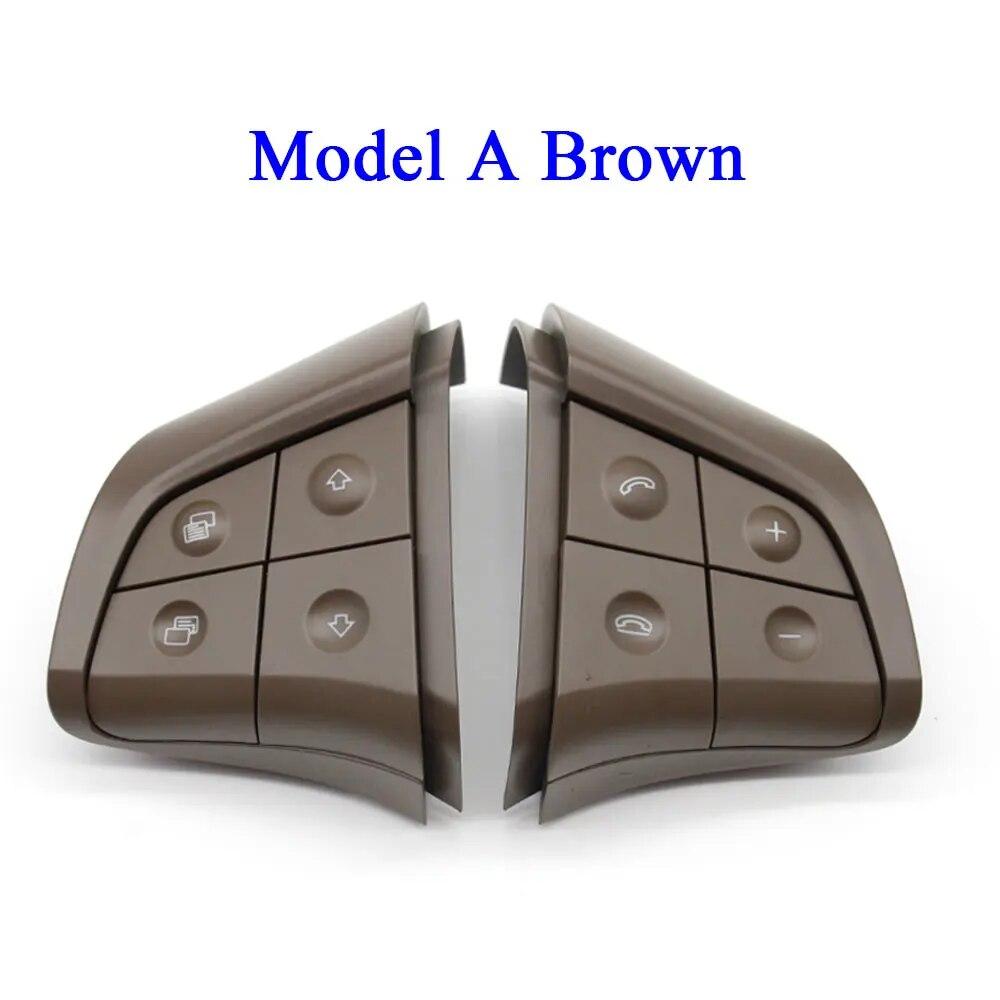 W164 W245 W251 Svart rattbryter Kontrollknapper Bil multifunksjonsnøkler Montering For Mercedes Benz GL ML RB Class