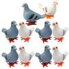 Yousheng 1/2/3/5/8/10Pcs Wind-up Pigeon Jumping Pigeon Spring Clockwork Toy Toddlers Boys Girls Educational Simulation Bird Walking Toy(Random Color)