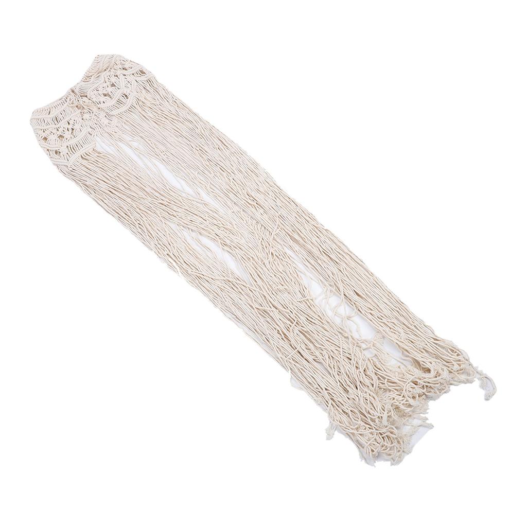 Boho Macrame Curtain Cotton Rope Handmade Wall Hanging Macrame Room Divider Doorway Curtain Wedding Backdrop for Home